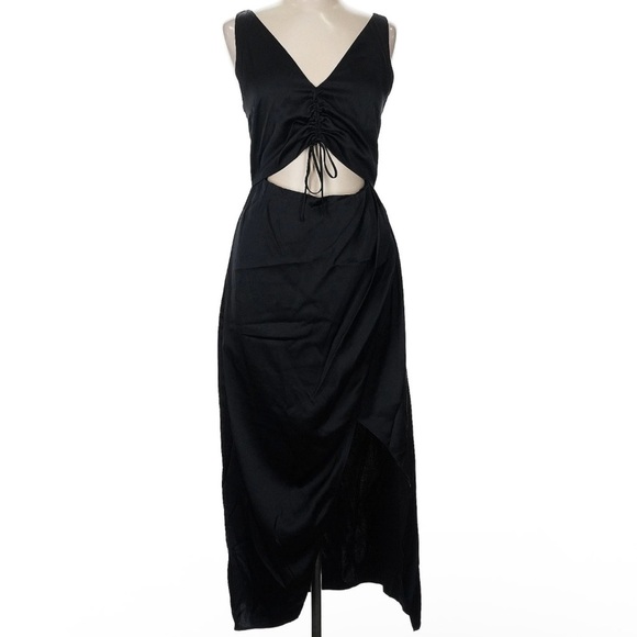 Abercrombie & Fitch Black Asymmetrical Dress - Picture 2 of 7